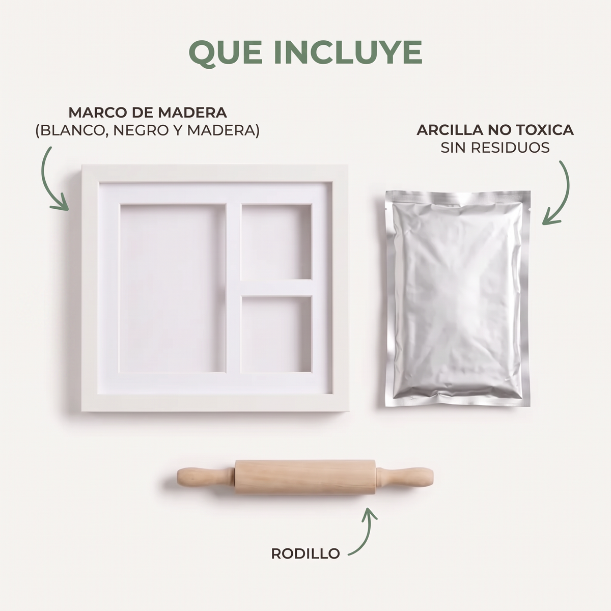 Kit Marco Recuerdo de Huellas